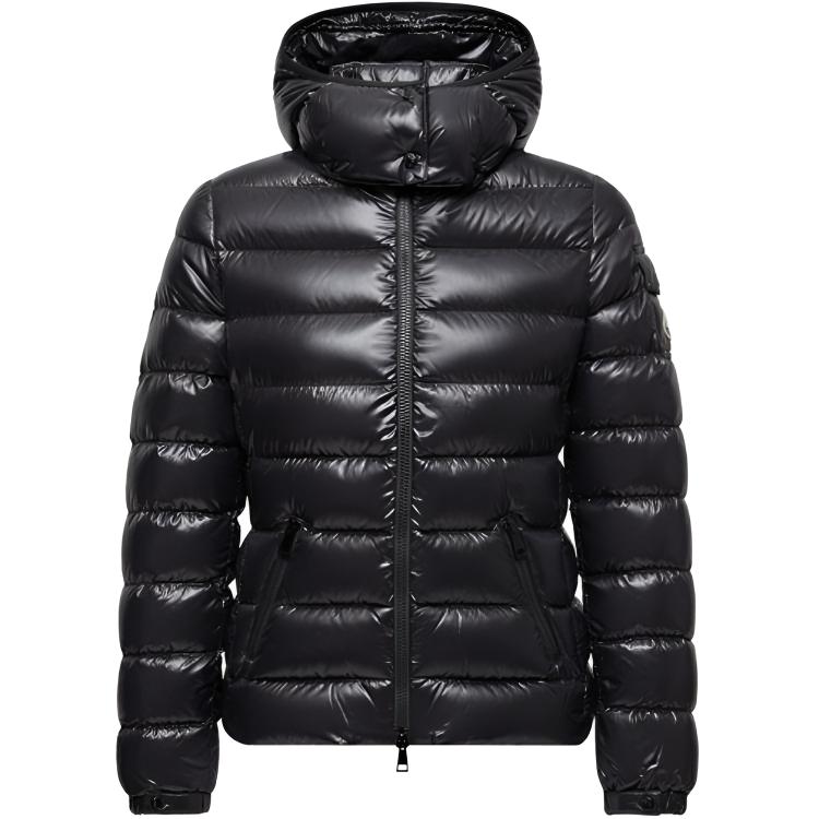 (Women) Moncler Bady Black Zip Hooded Down Jacket Winter Edition 0931A5240068950999
