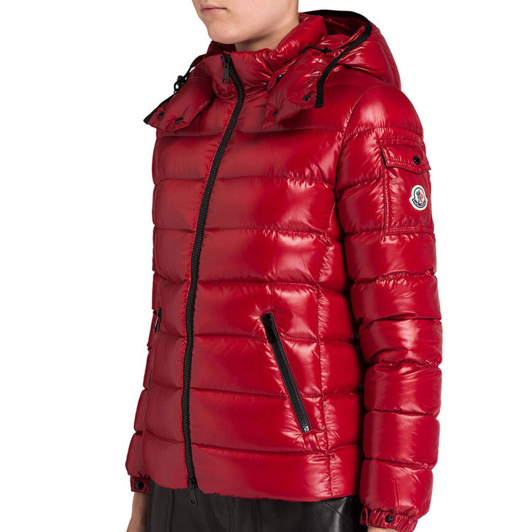 (Women) Moncler Bady Glossy Red Short Down Jacket 0931A524006895046D 圖 4