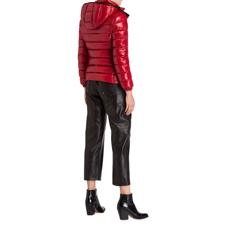 (Women) Moncler Bady Glossy Red Short Down Jacket 0931A524006895046D 圖 6