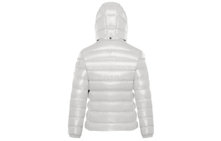 (Women) Moncler Bady Padded Winter Short Down Jacket White - Ski Season Logo 0931A5240068950032 圖 3