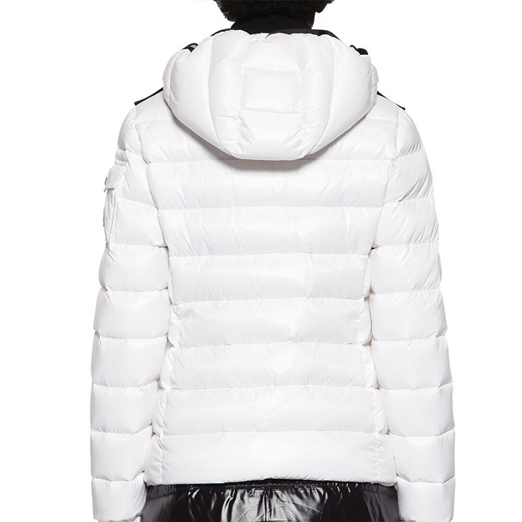 (Women) Moncler Bady Padded Winter Short Down Jacket White - Ski Season Logo 0931A5240068950032 圖 5