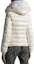 Purchase (W) 蒙克莱Bady系列白色羽绒服,高领毛边附标志。 H20931A0013768950034