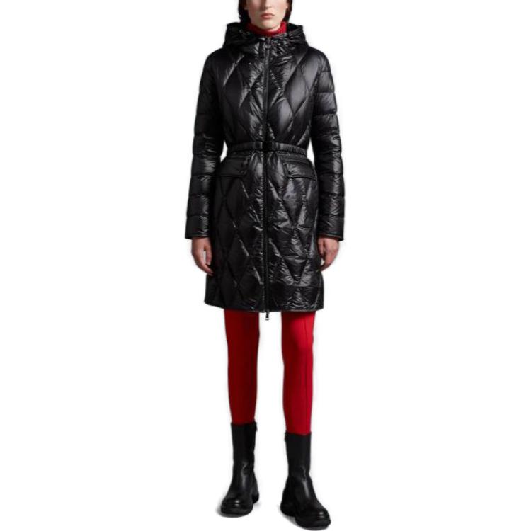 (Women) Moncler Bagnac  Black Hooded Down Jacket with Zipper. I20931C00008595ZZ999 圖 3