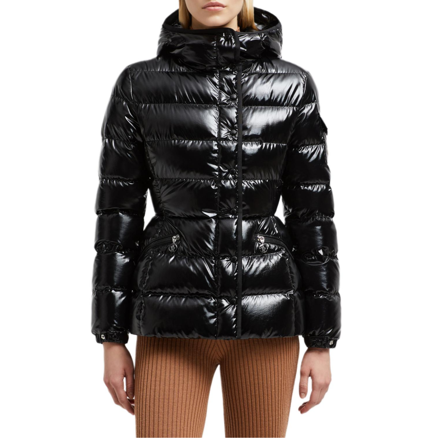 Shop (W) Moncler Barante短款羽絨外套 黑色 - FW24系列 J20931A00017597EU999