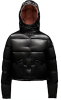 (Women) Moncler Bardanette Shiny Black Short Hooded Down Jacket Ski Edition. G20931A0005868950999 (Women) Moncler Bardanette Shiny Black Short Hooded Down Jacket Ski Edition. G20931A0005868950999