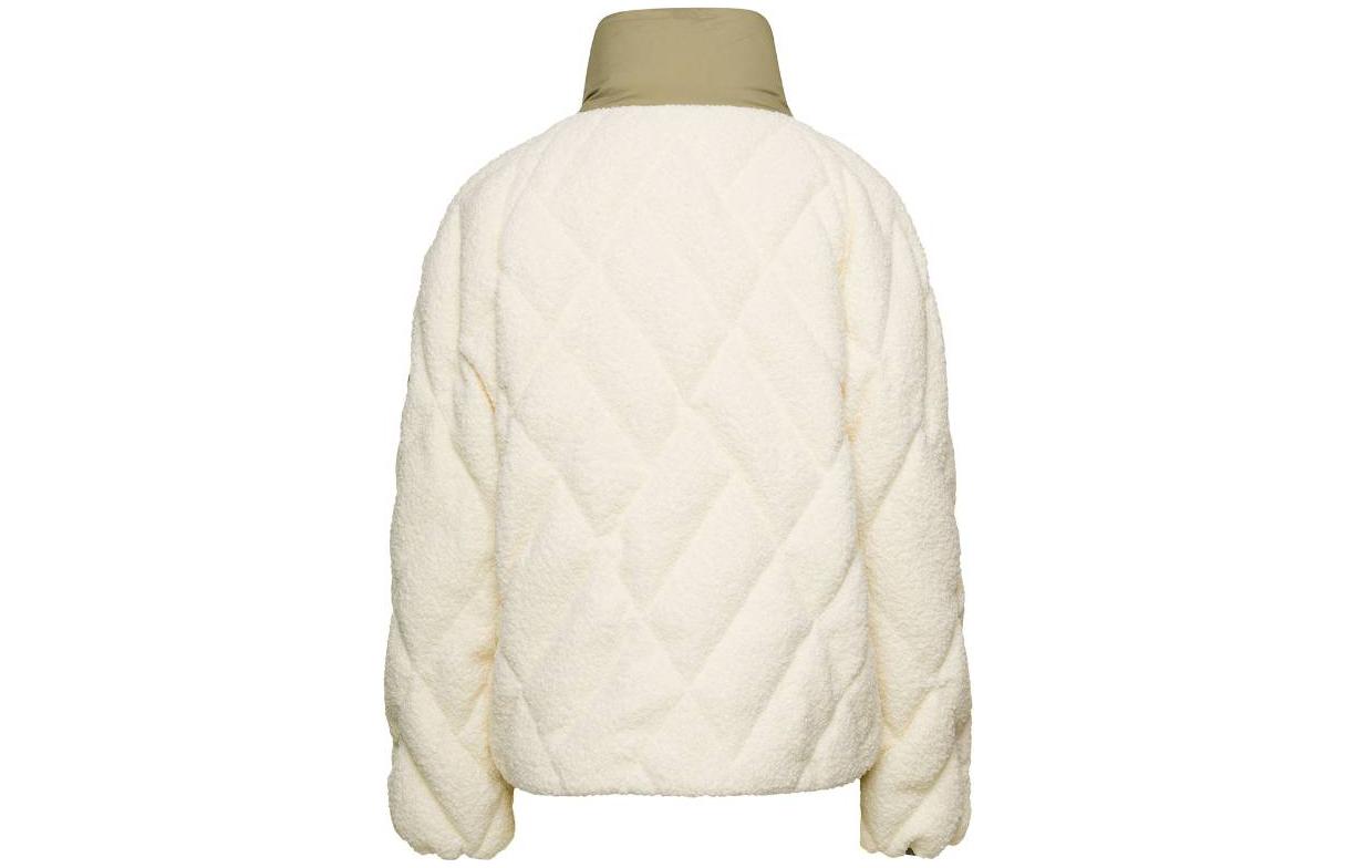 (Women) Moncler Beige FW23 Color-Block High-Neck Puffer Jacket with Elastic Cuffs 1A001765976B04B 圖 3
