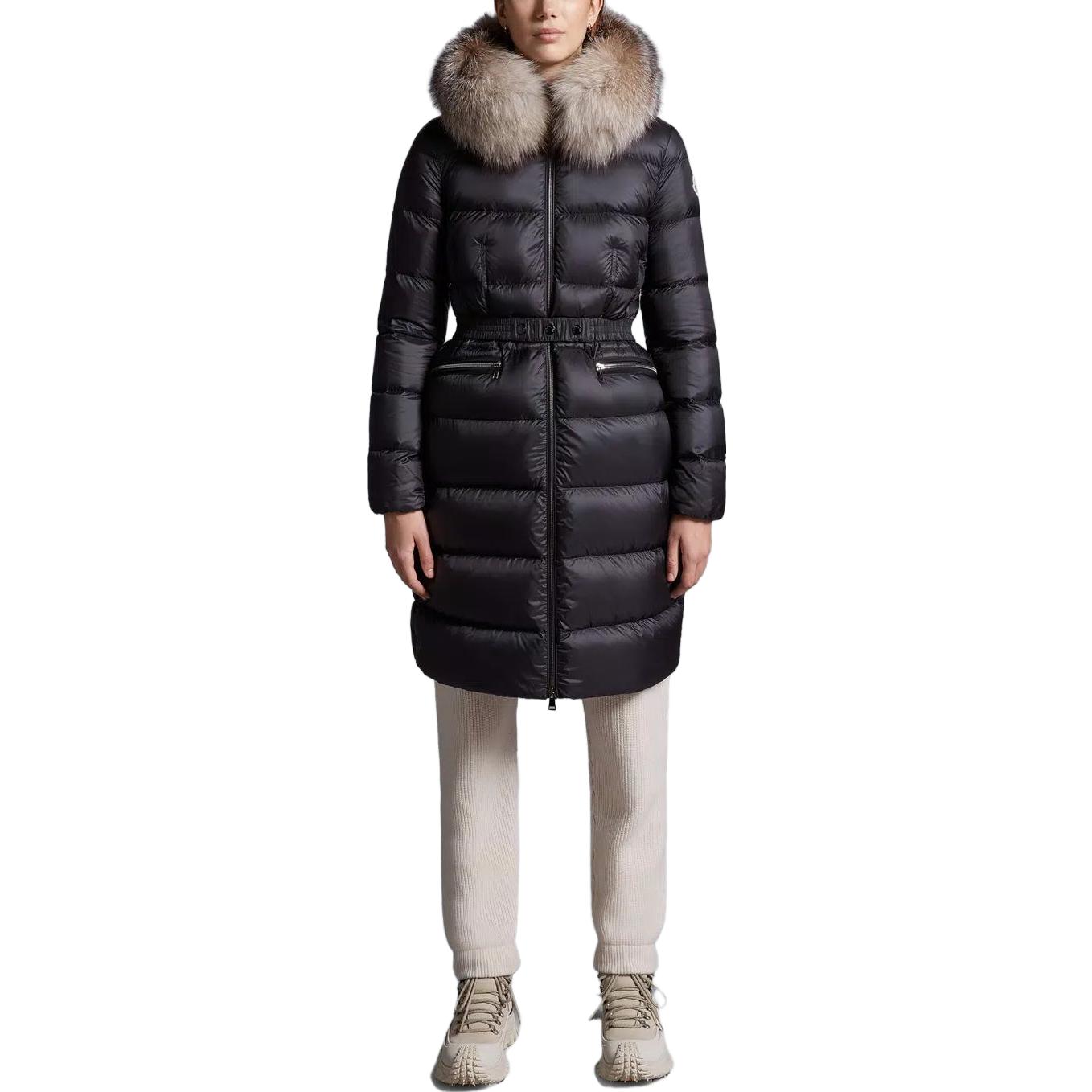 (Women) Moncler Beodic  Long Hooded Puffer Jacket Black with Logo Zipper. I20931C000345396Q999 圖 3