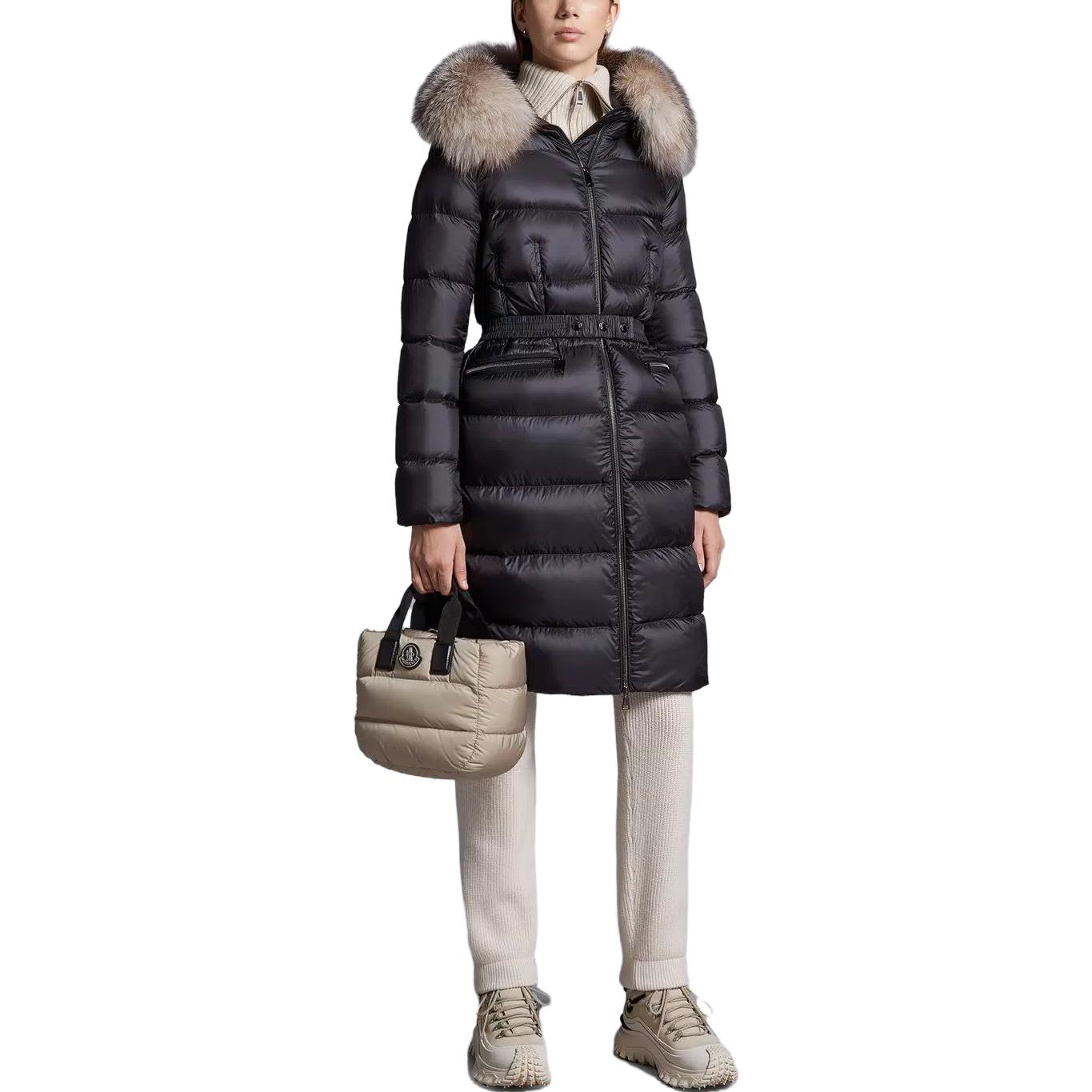 (Women) Moncler Beodic  Long Hooded Puffer Jacket Black with Logo Zipper. I20931C000345396Q999 圖 5