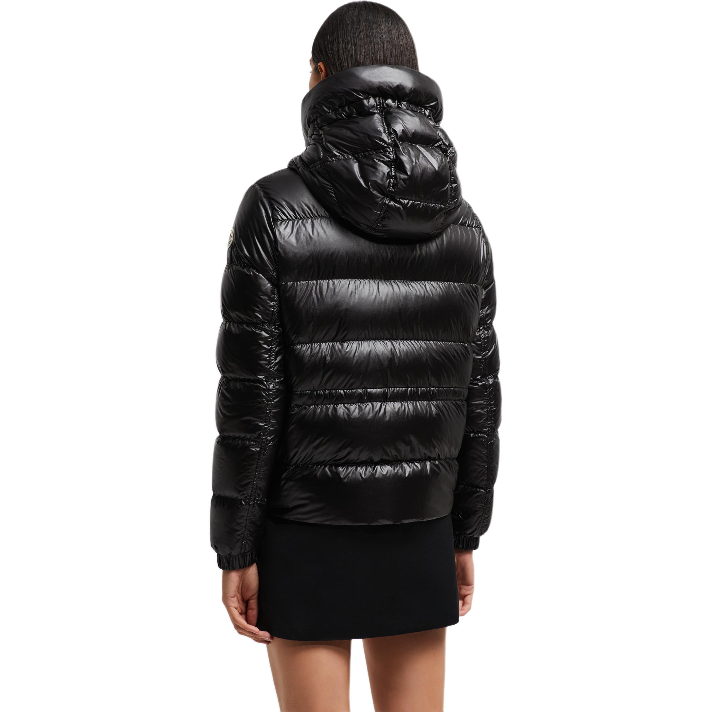 (Women) Moncler Biron Series  Black Hooded Down Jacket with Dual Zipper. J20931A00091597WN999 圖 4