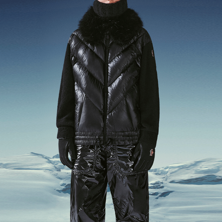 (Women) Moncler Black Detachable Fur Collar Down Jacket G20989B00002M1126999 圖 3