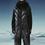 Lookbook (Women) Moncler Black Detachable Fur Collar Down Jacket G20989B00002M1126999