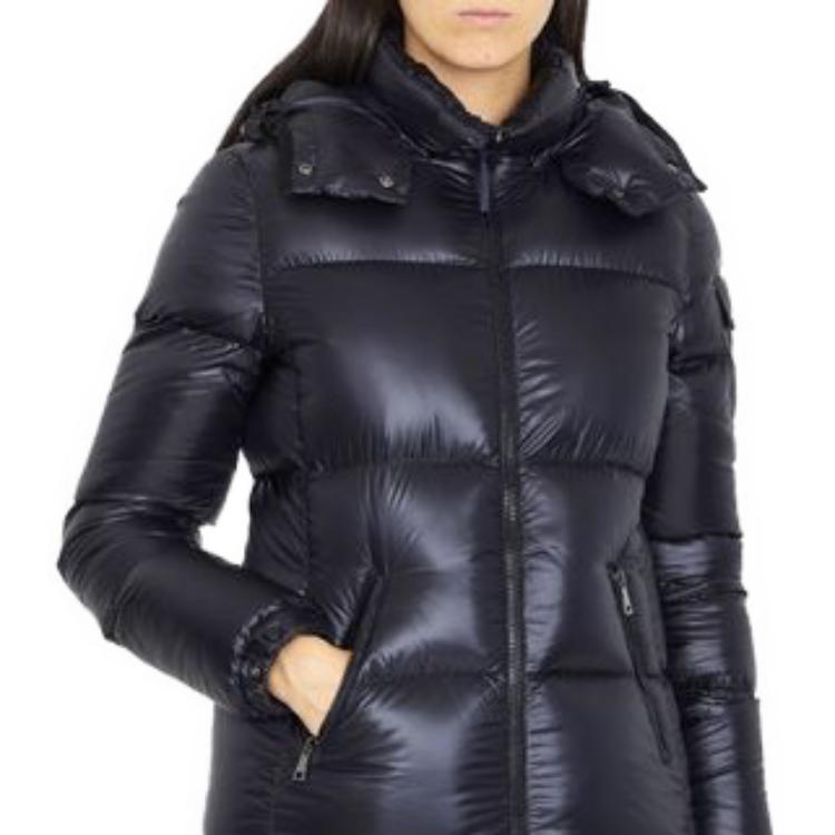 (Women) Moncler Black Hooded Thickened Puffer Down Jacket 1A00107-539AQ-999 圖 3