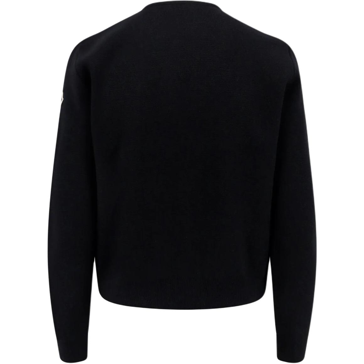 Lookbook (W) 蒙口黑色标志长袖圆领扣式夹克 J20939B00006M1131999