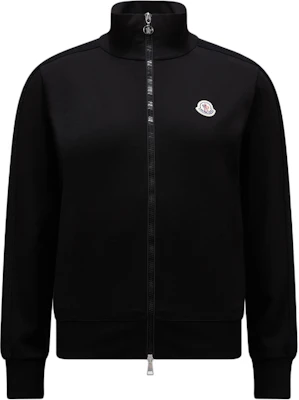 (W) Moncler 黑色寬鬆高領拉鏈運動衫 J20938G0001889ALE999 Buy (W) Moncler 黑色寬鬆高領拉鏈運動衫 J20938G0001889ALE999