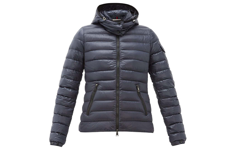 (Women) Moncler Bleu Solid Navy Jacket 0931B10100C0070778 圖 2