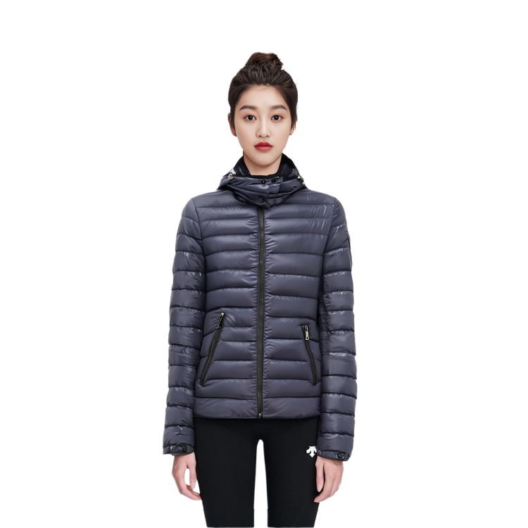 (Women) Moncler Bleu Solid Navy Jacket 0931B10100C0070778 圖 5