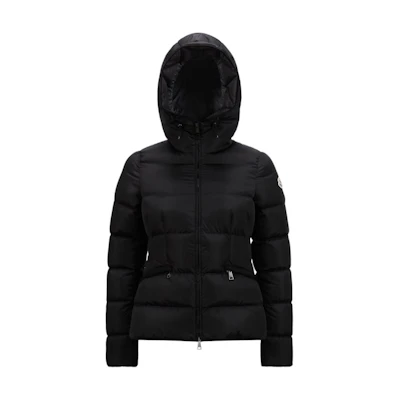 (Women) Moncler Boed FW22 Black Quilted Down Jacket with Fur-Trim Collar H20931A001365396Q999