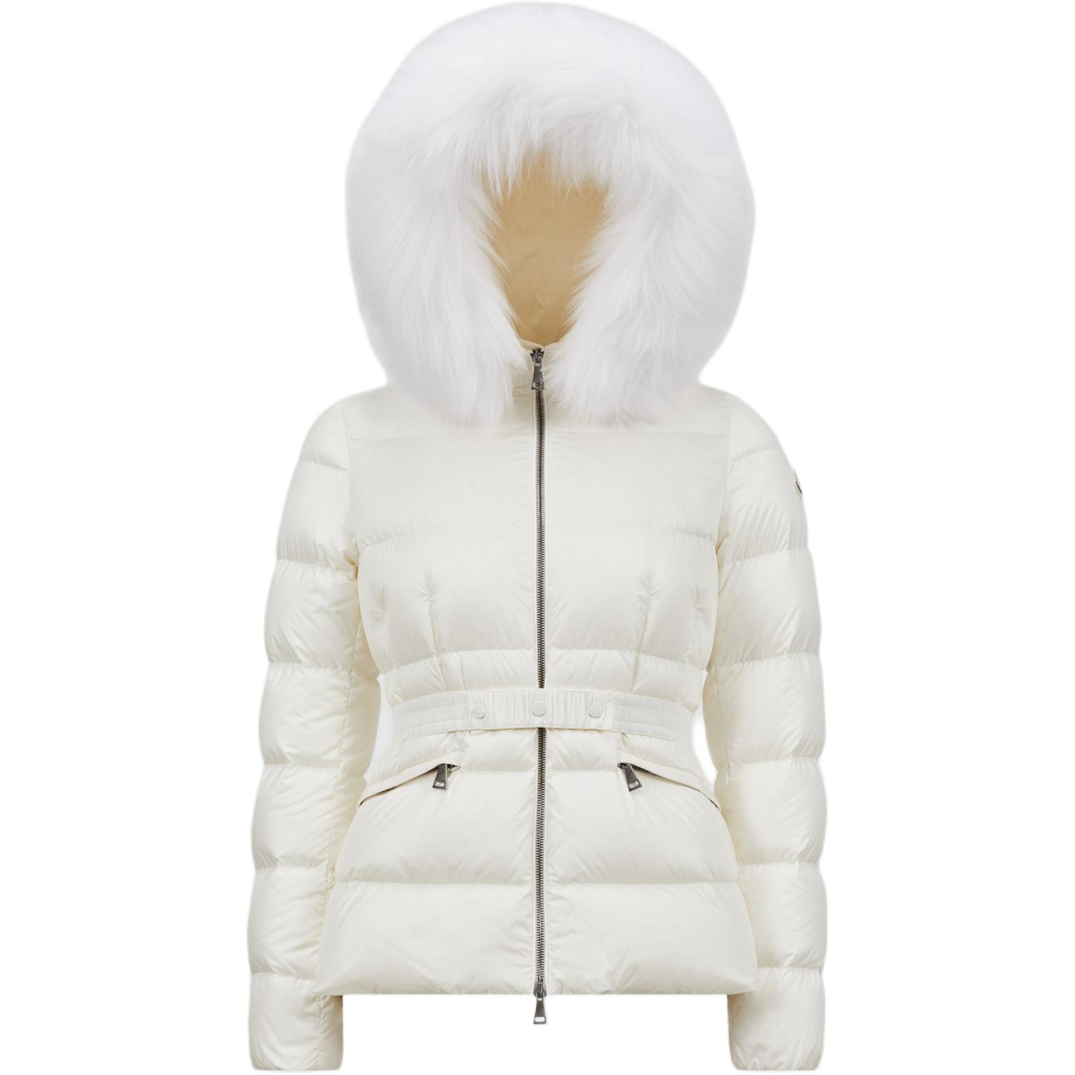 (Women) Moncler Boed Series  Short White Down Jacket with Hood and Logo Design J20931A00095595FE034 圖 2