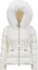 Order (W) 蒙克莱Boed系列连帽白色羽绒夹克带徽标设计 J20931A00095595FE034