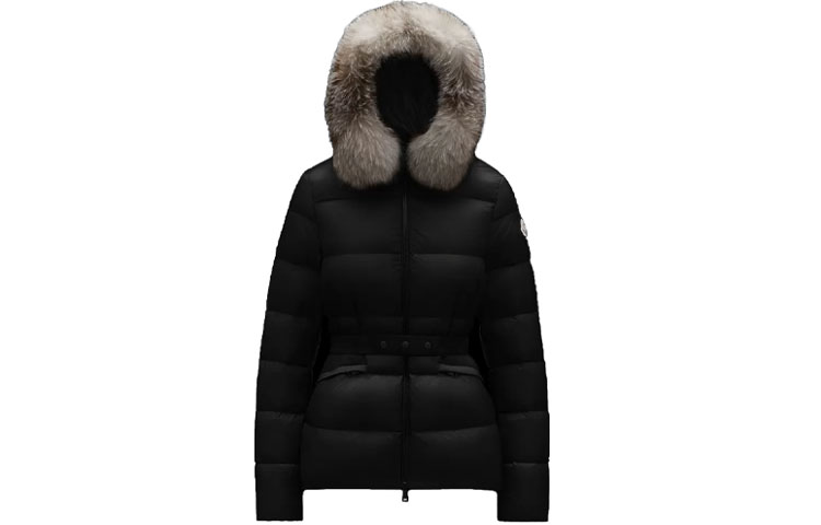 (Women) Moncler Boed Series Fur-Trimmed Hooded Down Jacket Black I20931A001185396Q999 圖 2
