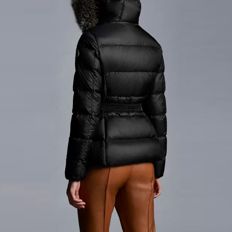 (Women) Moncler Boed Series Fur-Trimmed Hooded Down Jacket Black I20931A001185396Q999 圖 4