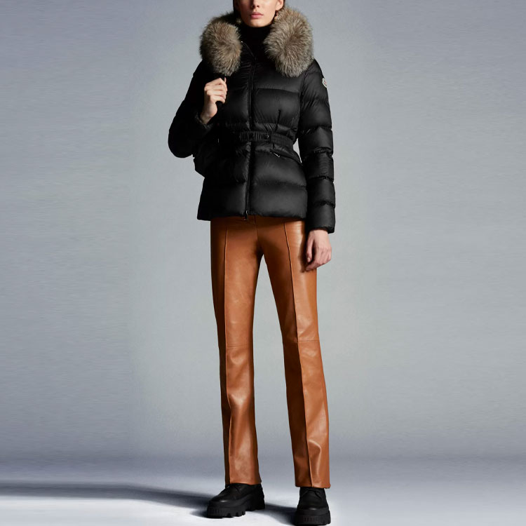 (Women) Moncler Boed Series Fur-Trimmed Hooded Down Jacket Black I20931A001185396Q999 圖 5