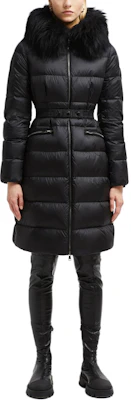 (W) 盟可睐 Boedic系列 FW24 黑色修身带饰边连帽长款羽绒服 J20931C00022595FE999 Lookbook (W) 盟可睐 Boedic系列 FW24 黑色修身带饰边连帽长款羽绒服 J20931C00022595FE999