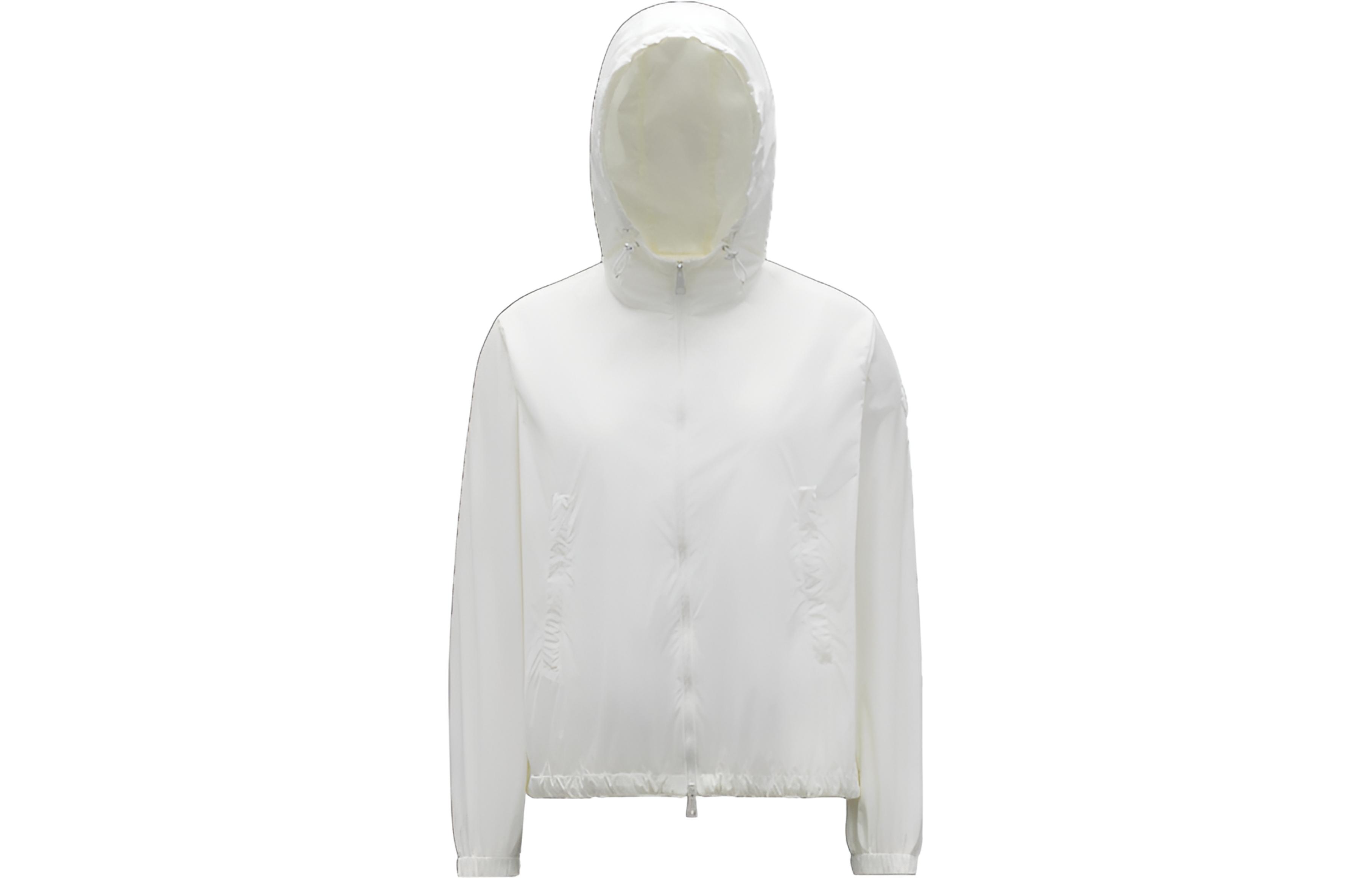 (Women) Moncler Boissard SS22  White Rain Jacket H10931A00097539YH032