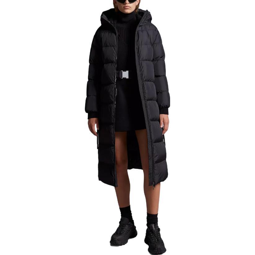 (Women) Moncler Bondree  Long Down Jacket with Hood Black I20931C000285968E999 圖 3