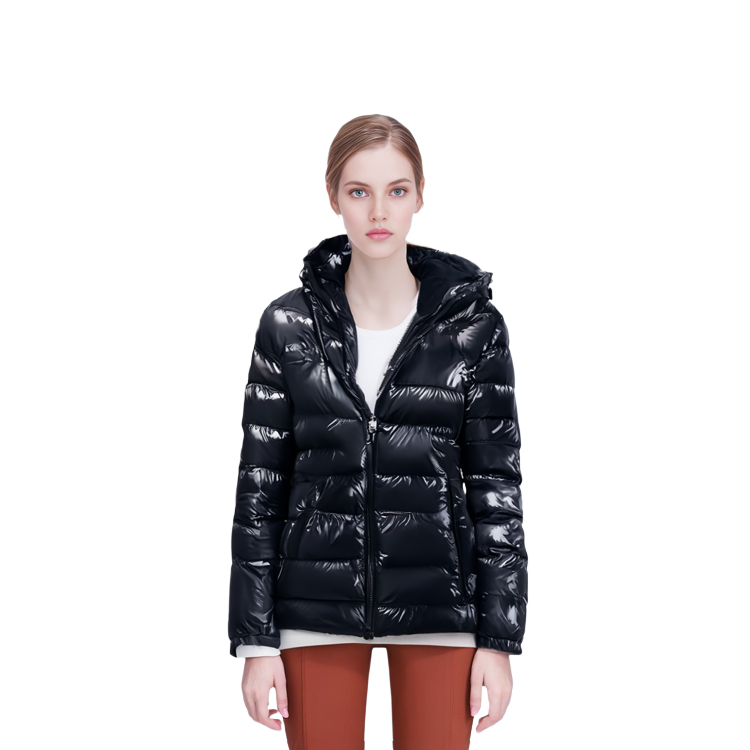 (Women) Moncler BROUEL Series Black Hooded Down Jacket F20931B51200C0064999 圖 4