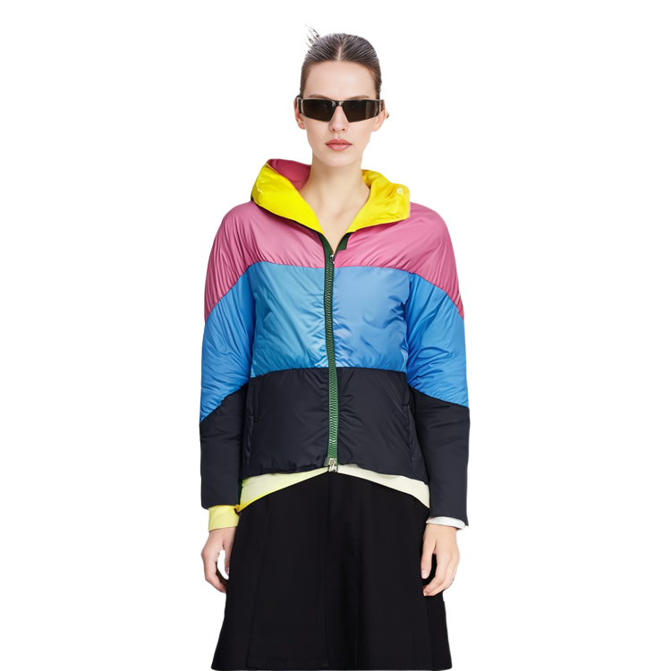 (Women) Moncler Candy Color Hooded Short Down Jacket, Winter Colorblock 1A51300C0648524 圖 6
