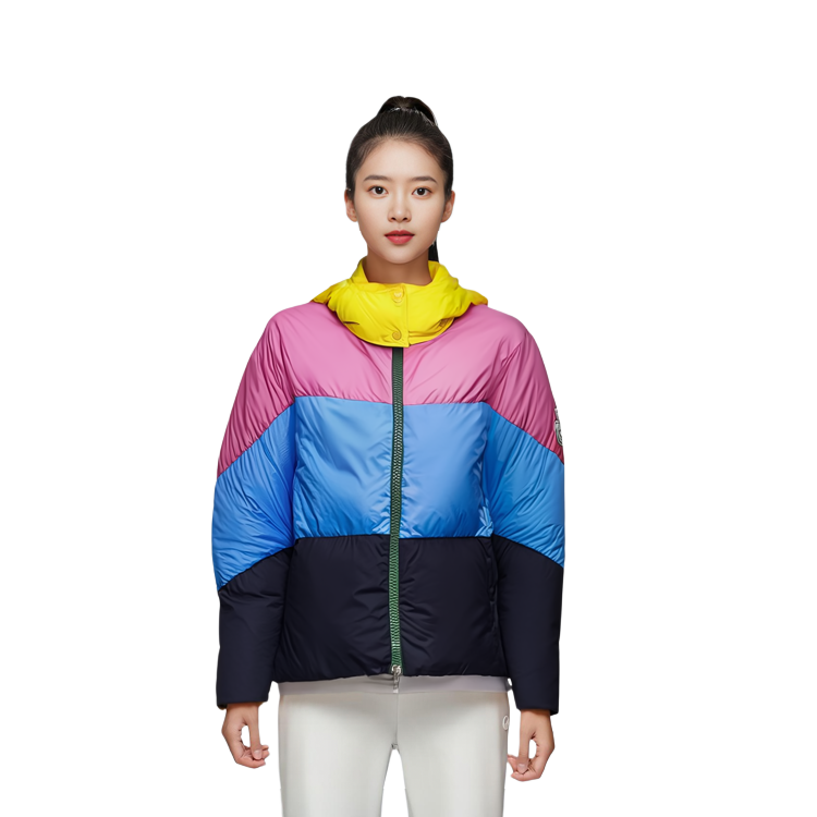 (Women) Moncler Candy Color Hooded Short Down Jacket, Winter Colorblock 1A51300C0648524 圖 8