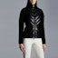 Purchase (W) Chaqueta ligera Moncler Cardigan FW21 negra con logo y relleno de plumón. G20939B00018M1131999