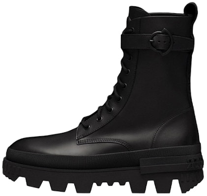 (W) Moncler Carinne 'Kulit Hitam Bertali' H209B4F0011002SYM999 Buy (W) Moncler Carinne 'Kulit Hitam Bertali' H209B4F0011002SYM999