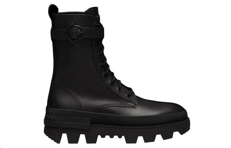 Order (W) 몽클레르 카린 블랙 레더 레이스업 (Mongkulleo Karin Beullaek Rede Reiseueop) H209B4F0011002SYM999