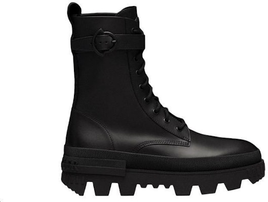 (W) Moncler Carinne 'Kulit Hitam Bertali' H209B4F0011002SYM999 Order (W) Moncler Carinne 'Kulit Hitam Bertali' H209B4F0011002SYM999