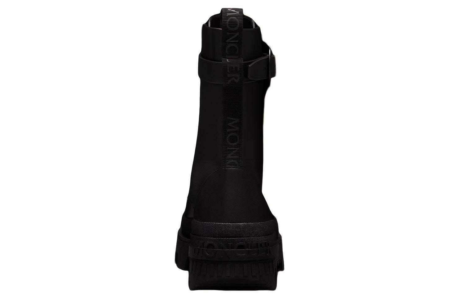 Shop (W) 몽클레르 카린 블랙 레더 레이스업 (Mongkulleo Karin Beullaek Rede Reiseueop) H209B4F0011002SYM999