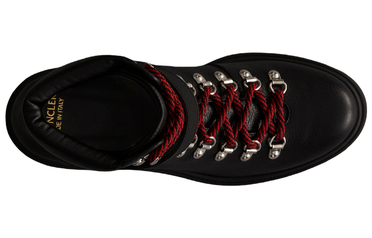 Order (W) Moncler Carol 'Boots Hitam Tali Ankle' G209B4F7080002SEA999