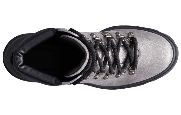 (W) Moncler Carol Leather Lace-up Boot 'Grey' 圖 2