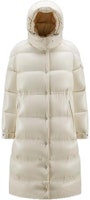 (Women) Moncler Cavettaz FW22 White Quilted Hooded Down Jacket Winter Coat H20931C000455963U034 (Women) Moncler Cavettaz FW22 White Quilted Hooded Down Jacket Winter Coat H20931C000455963U034