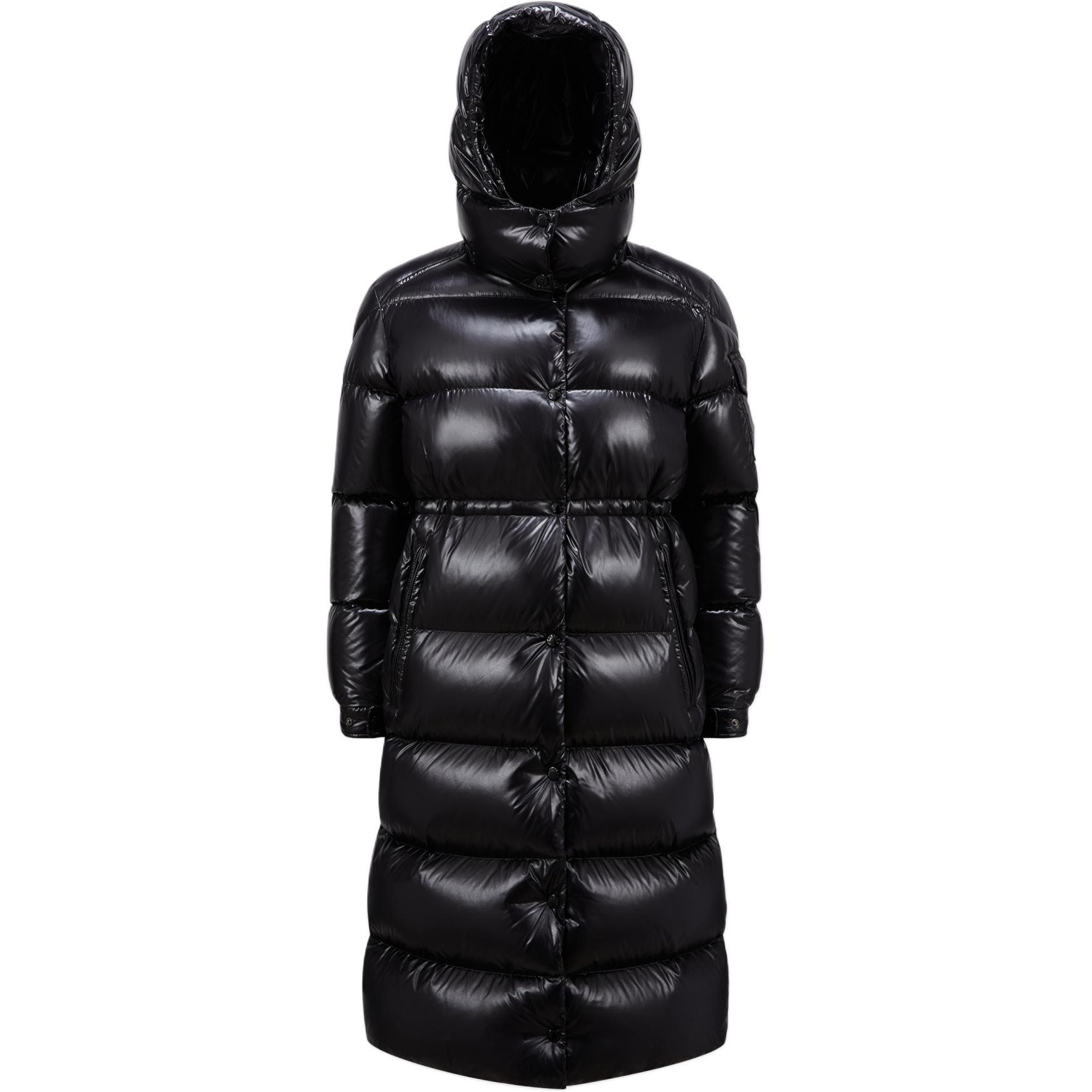 Order (W) Moncler Cavettaz FW24 黑色連帽長版羽絨外套 J20931C0003668950999