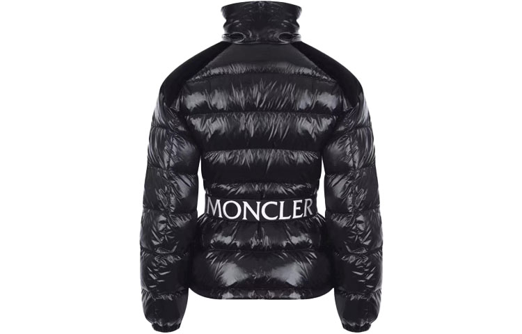 (Women) Moncler Celepine Black Down Jacket with Velvet Trim & Logo Belt. G20931A0005654AN2999 圖 3