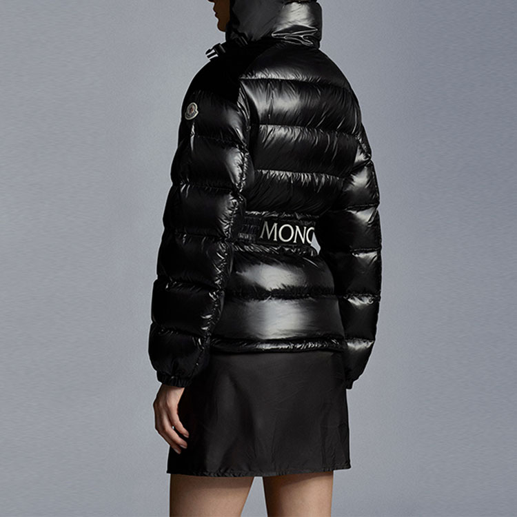 (Women) Moncler Celepine Black Down Jacket with Velvet Trim & Logo Belt. G20931A0005654AN2999 圖 6