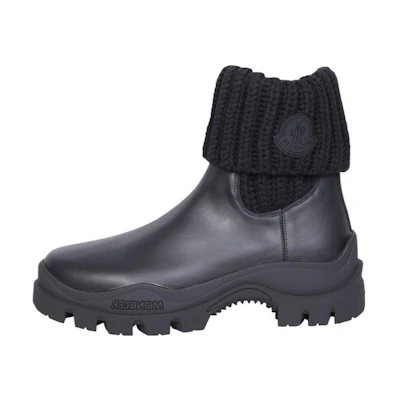 (W) Moncler Chelsea Boot 'Black Leather'