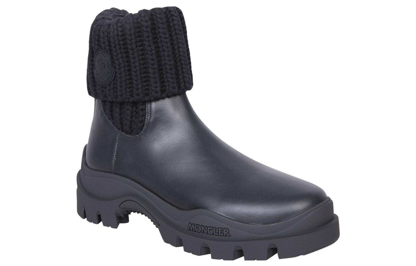 (W) Moncler Chelsea Boot 'Black Leather' 圖 2