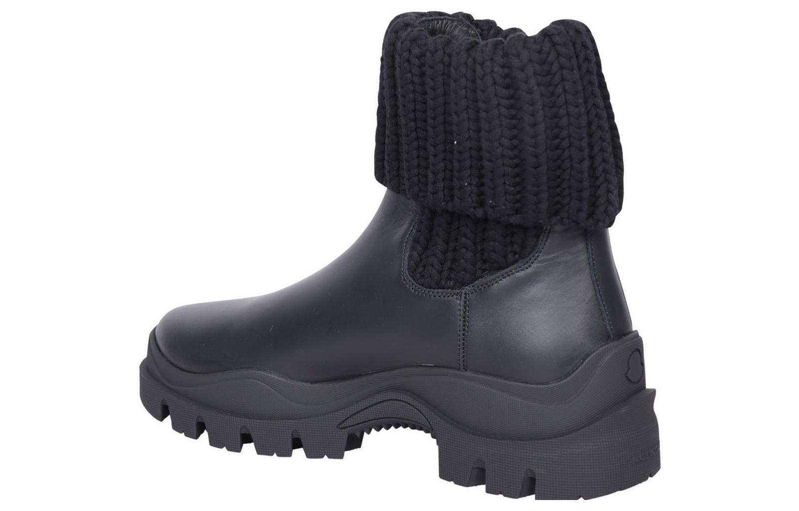 (W) Moncler Chelsea Boot 'Black Leather' 圖 3
