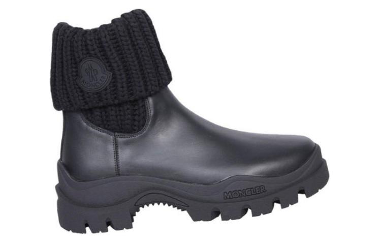 (W) Moncler Chelsea Boot 'Black Leather' 圖 4