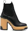 Order (W) Botas Moncler Chelsea de Tacón Alto 'Negro' 4F00010M1904999
