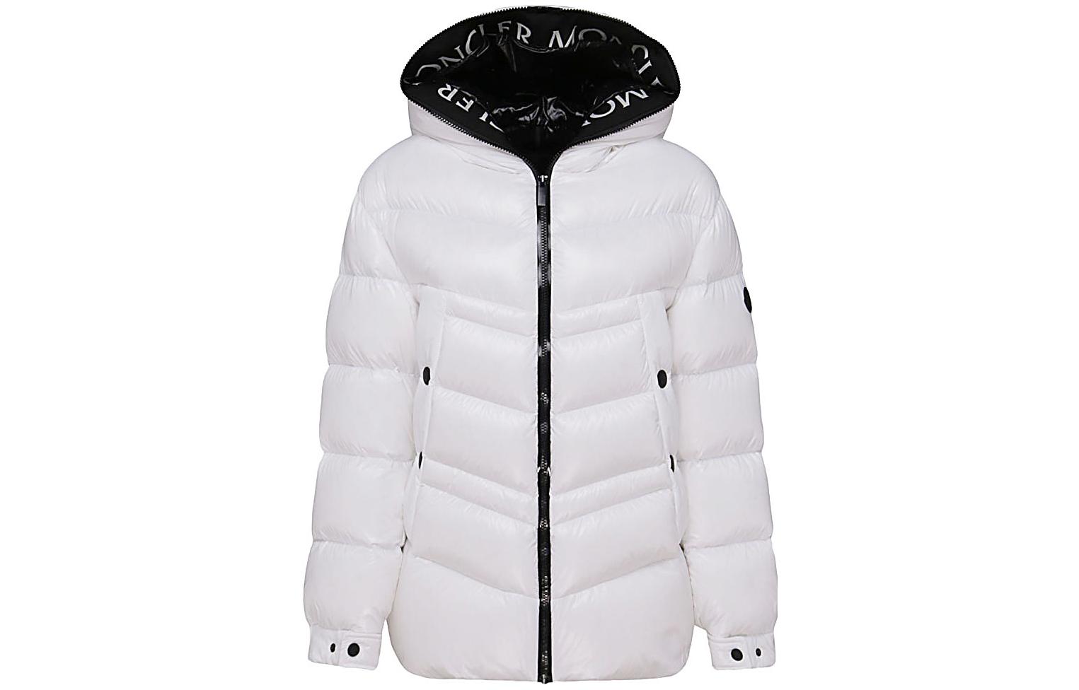 (Women) Moncler Clai FW22  Mid-Length Down Jacket White H20931A0002268950032 圖 2