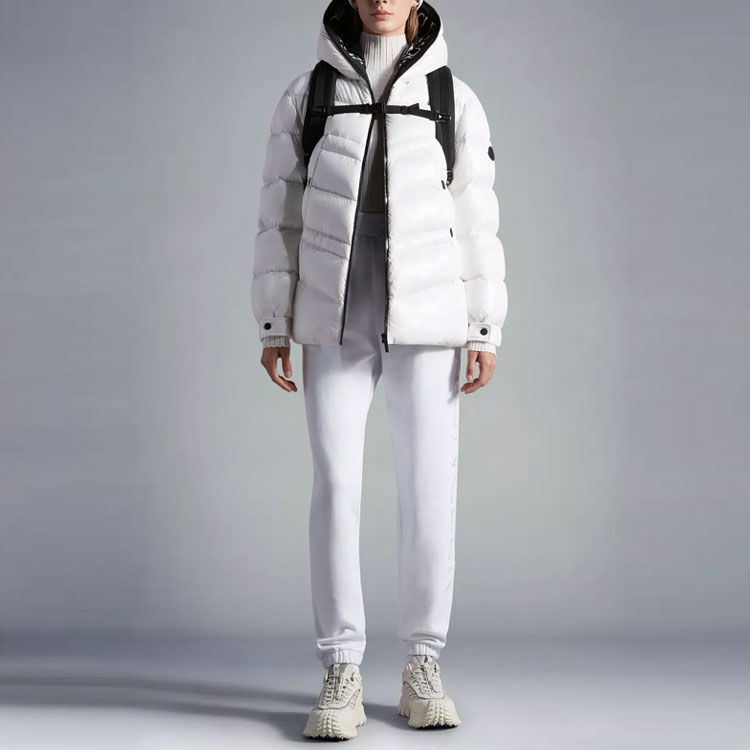 (Women) Moncler Clai FW22  Mid-Length Down Jacket White H20931A0002268950032 圖 3